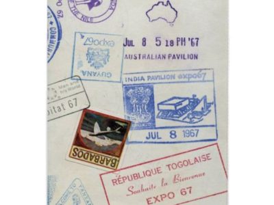 Обложка для паспорта Miusli Stamps