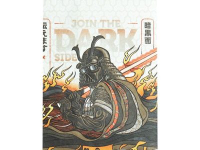 Обложка на паспорт New Wallet Darkside (материал Tyvek)