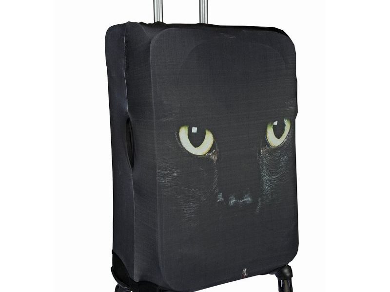 Чехол для чемодана Gianni Conti Черный кот