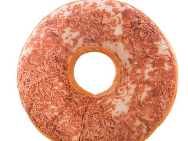 3D подушка Пончик с Шоколадной Крошкой