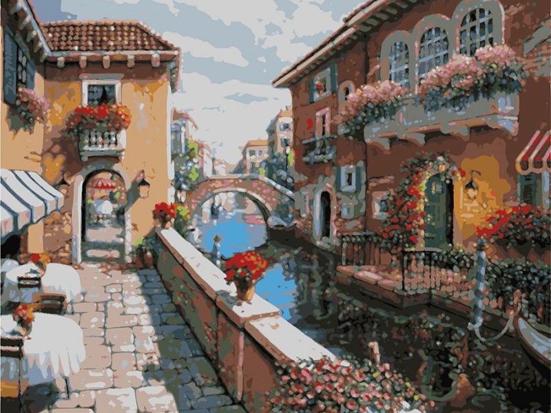 Картина по номерам Прогулка в Венеции
