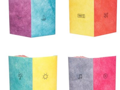 Обложки для паспорта New Cover multicolor (материал Tyvek®)